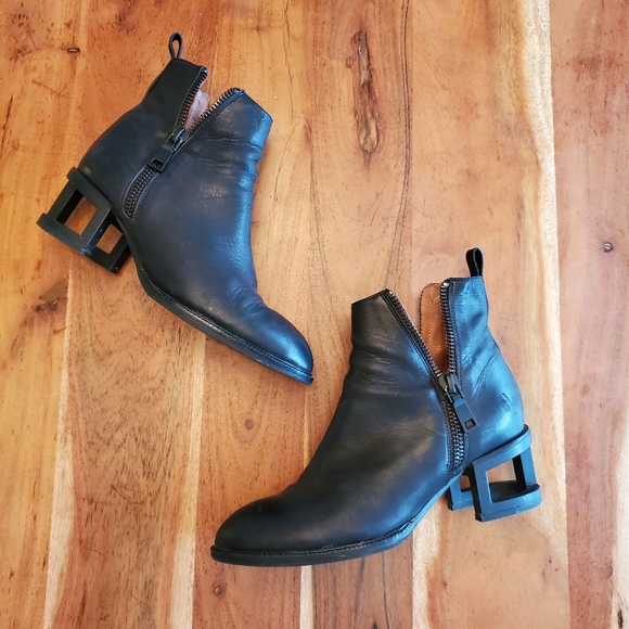 Jeffrey Campbell Shoes - Jeffrey Campbell Boone Cut Out Heel Ankle Boota